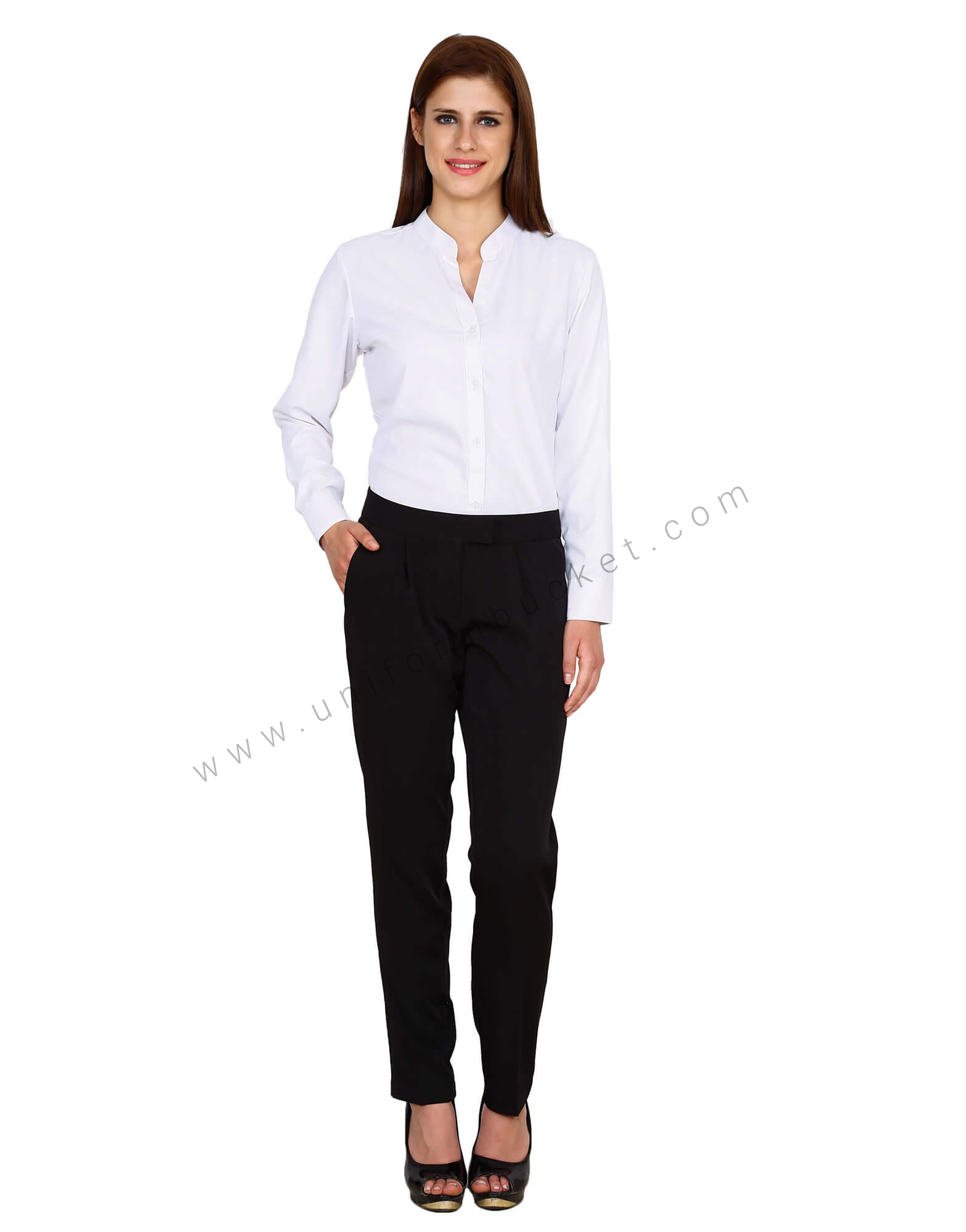 Corporate Top and Trouser material style for Ladies 2023