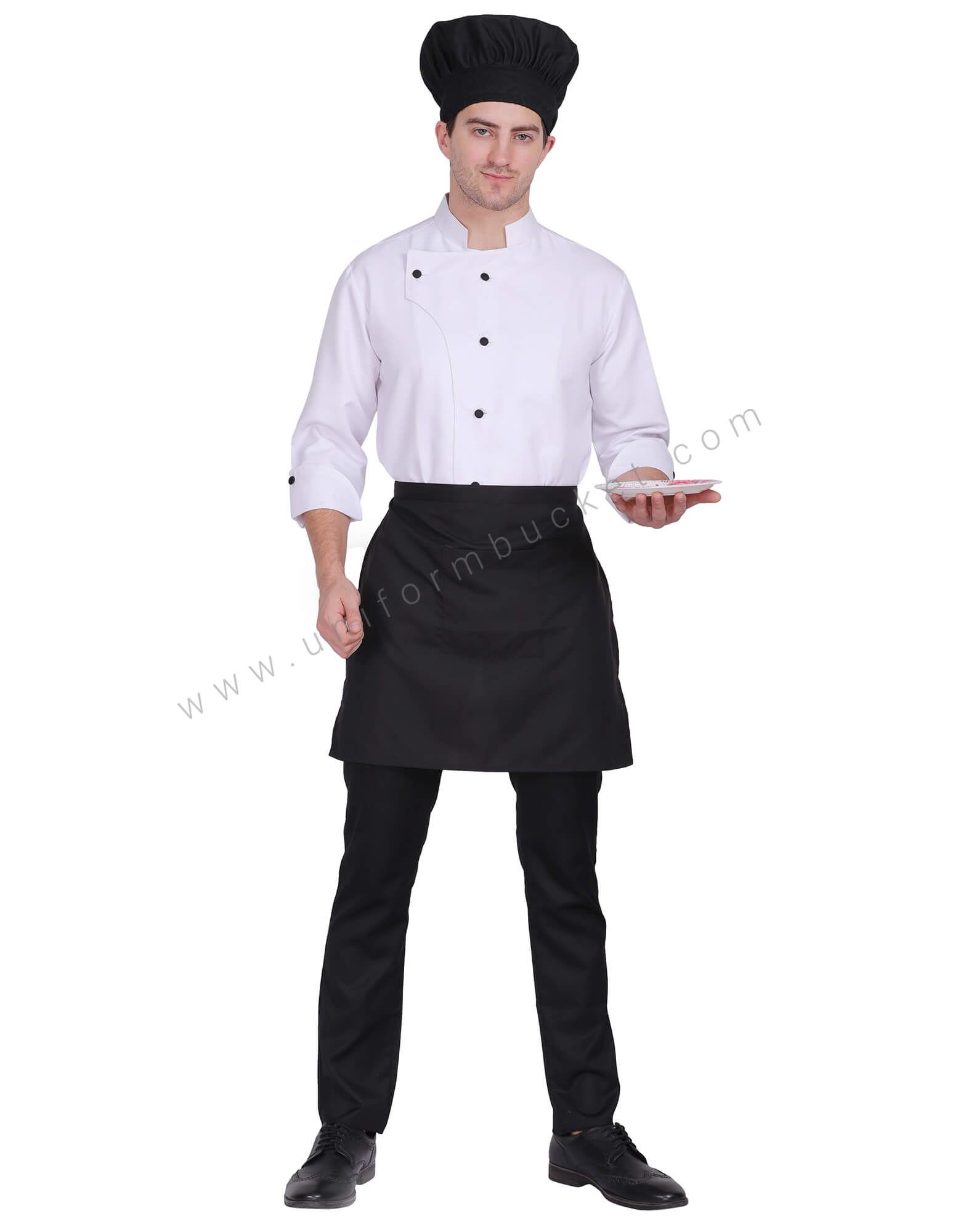 Black Short  Waiter Apron