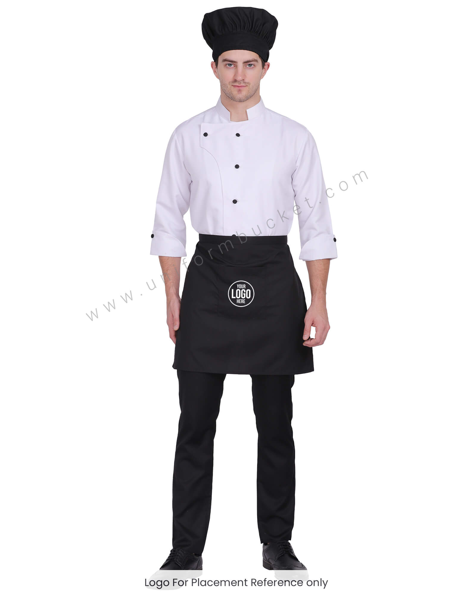 Black Short  Waiter Apron