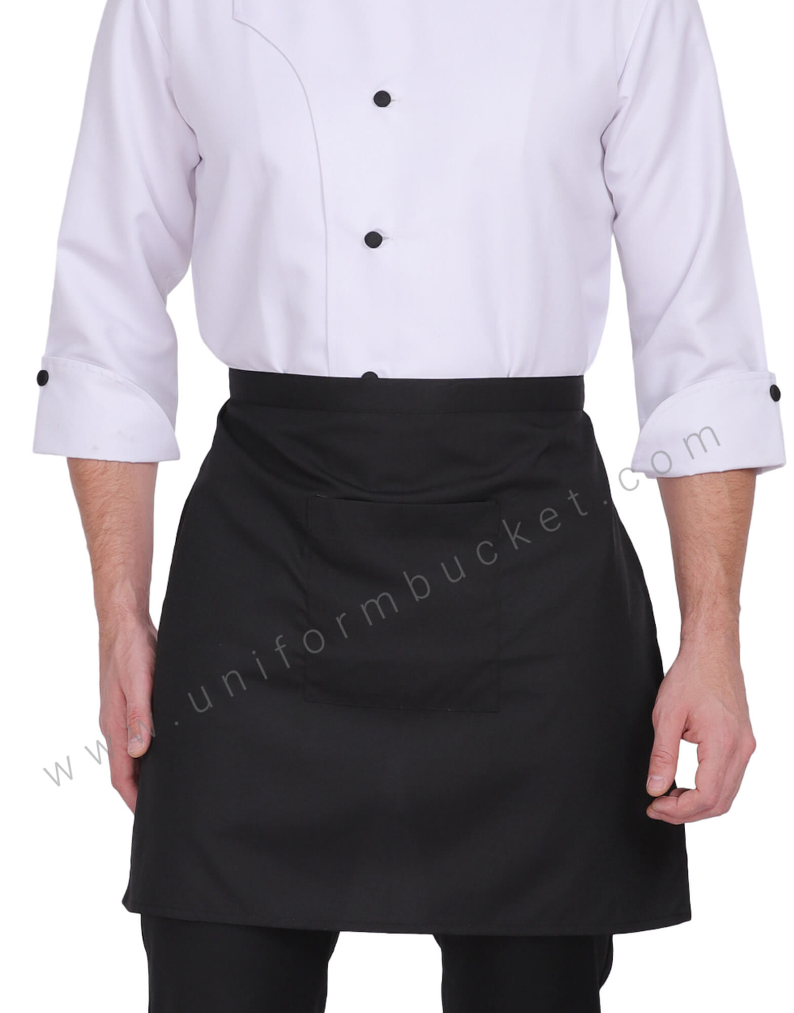 Black Short  Waiter Apron