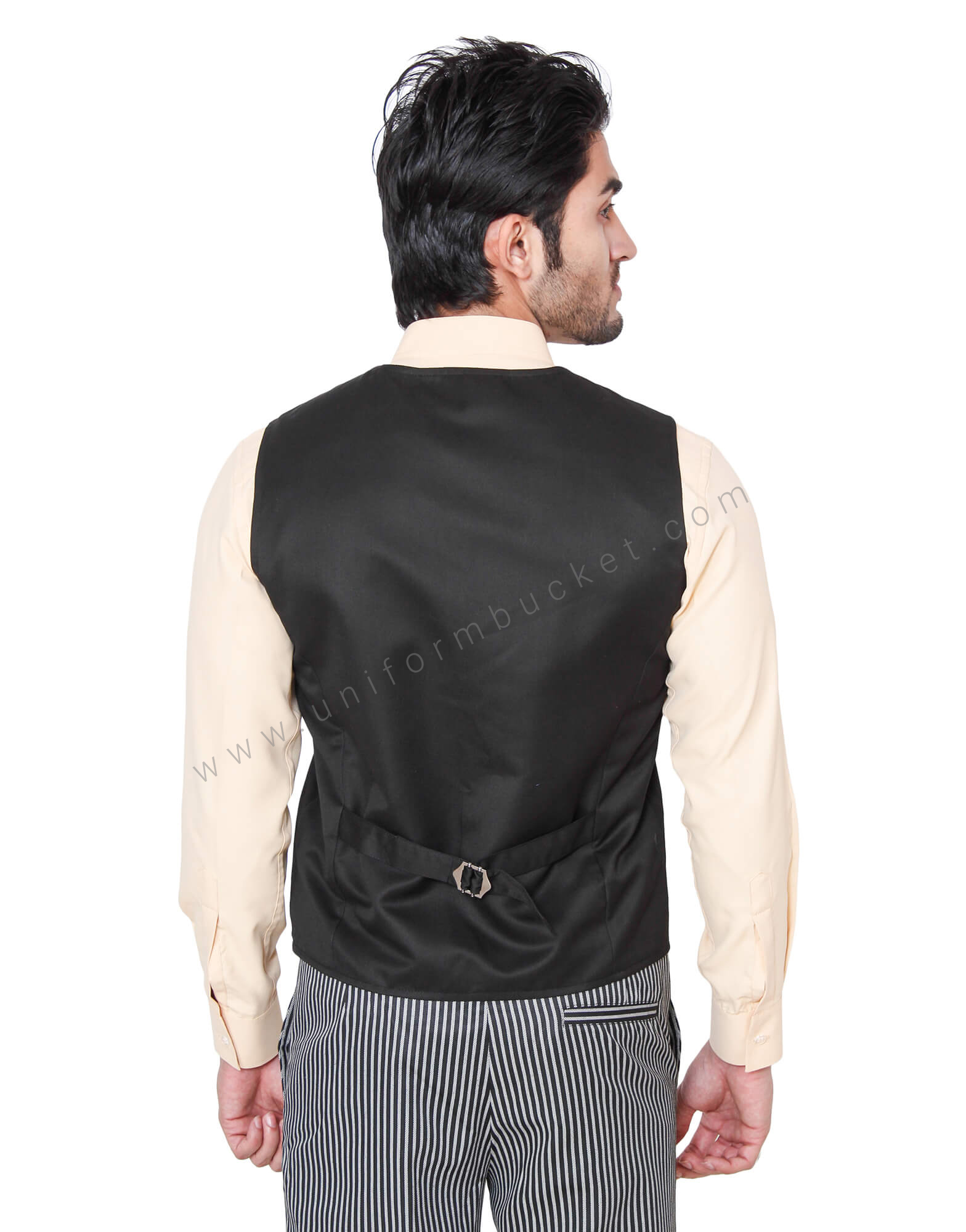 Black waistcoat outlet for mens