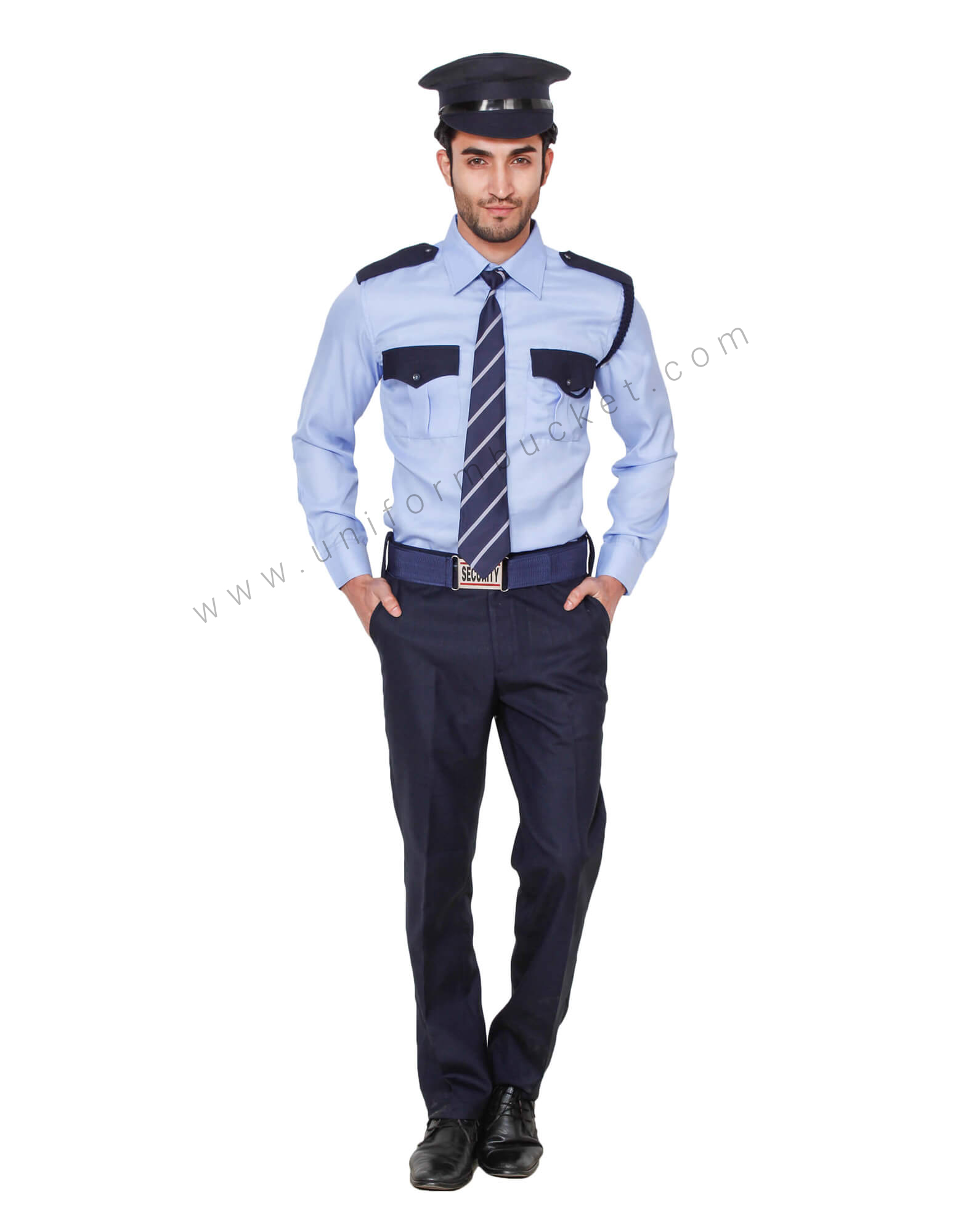 Blue Security Guard / Driver Trouser For Men