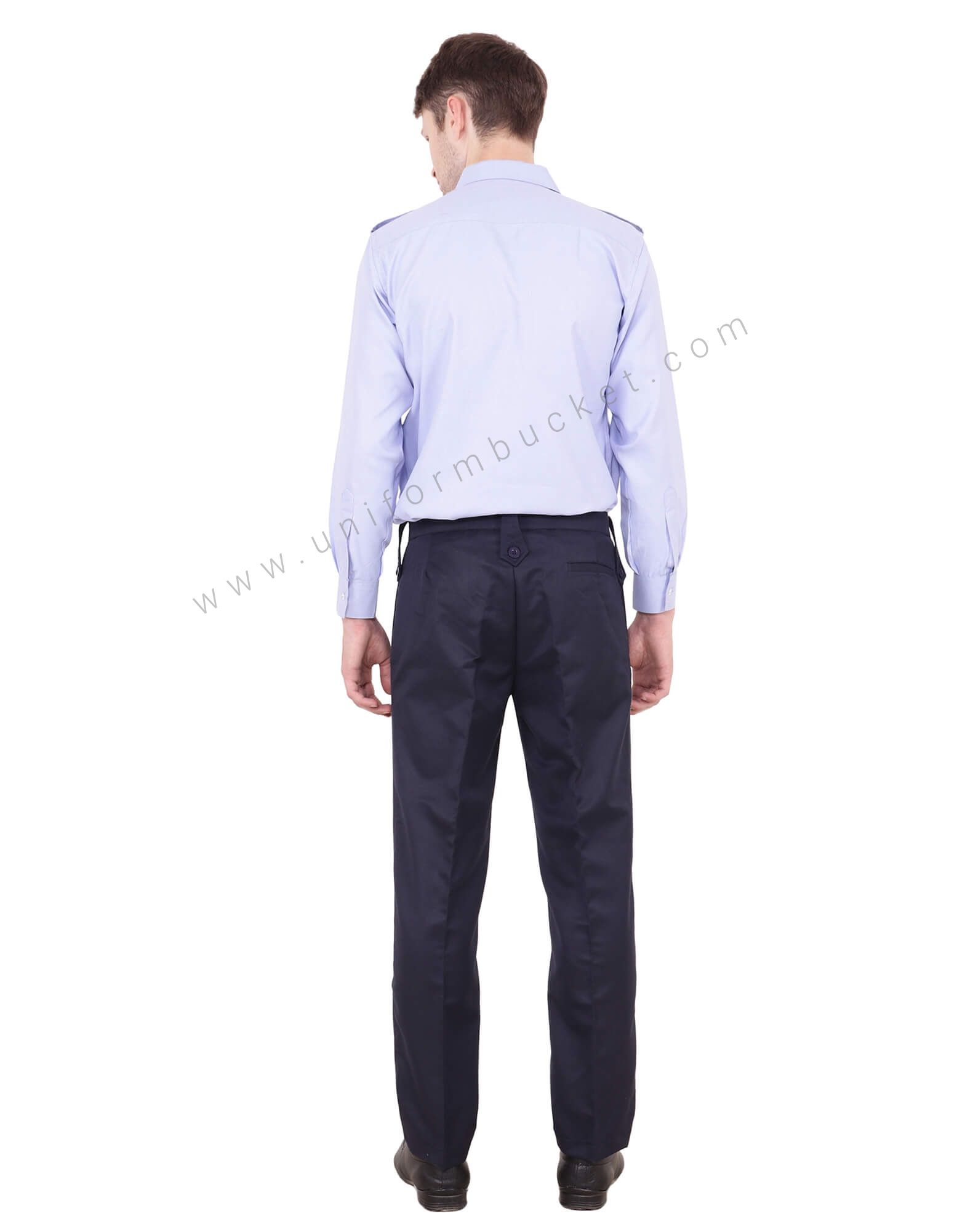 Blue Security Guard Shirt For Men