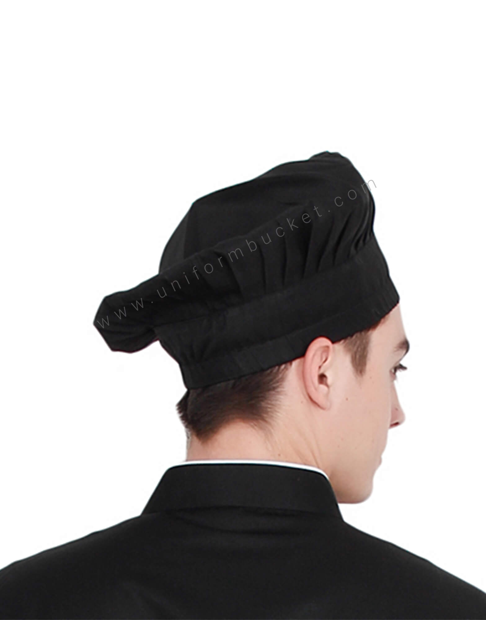 Happy Chef Mesh Top Skull Cap, Black