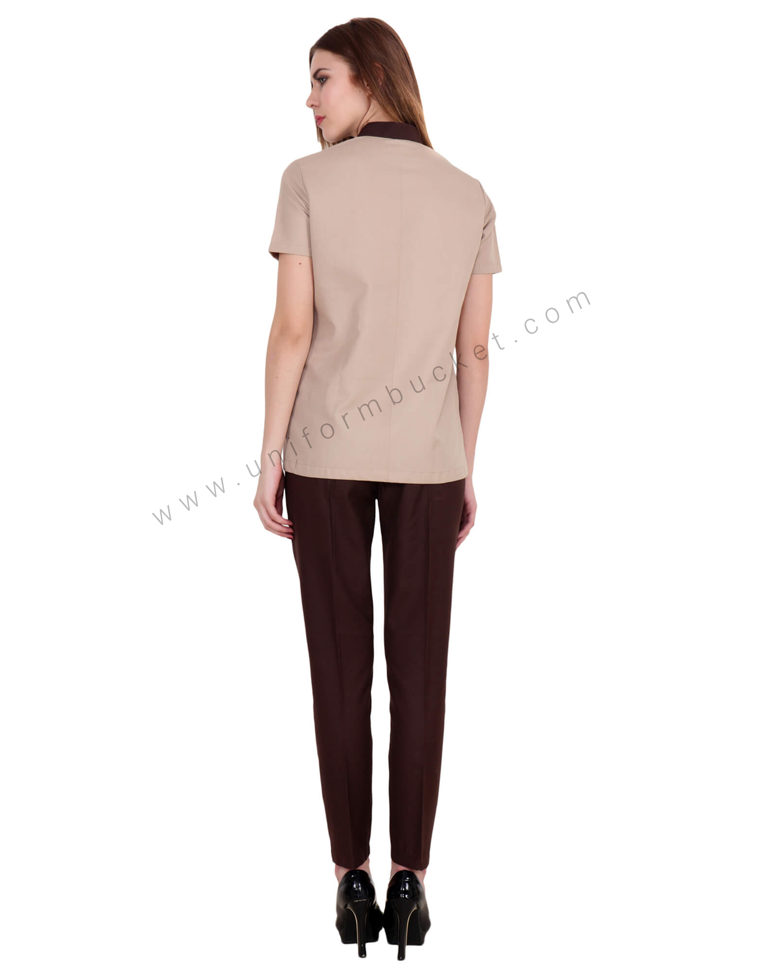 Dark Brown Female Trouser