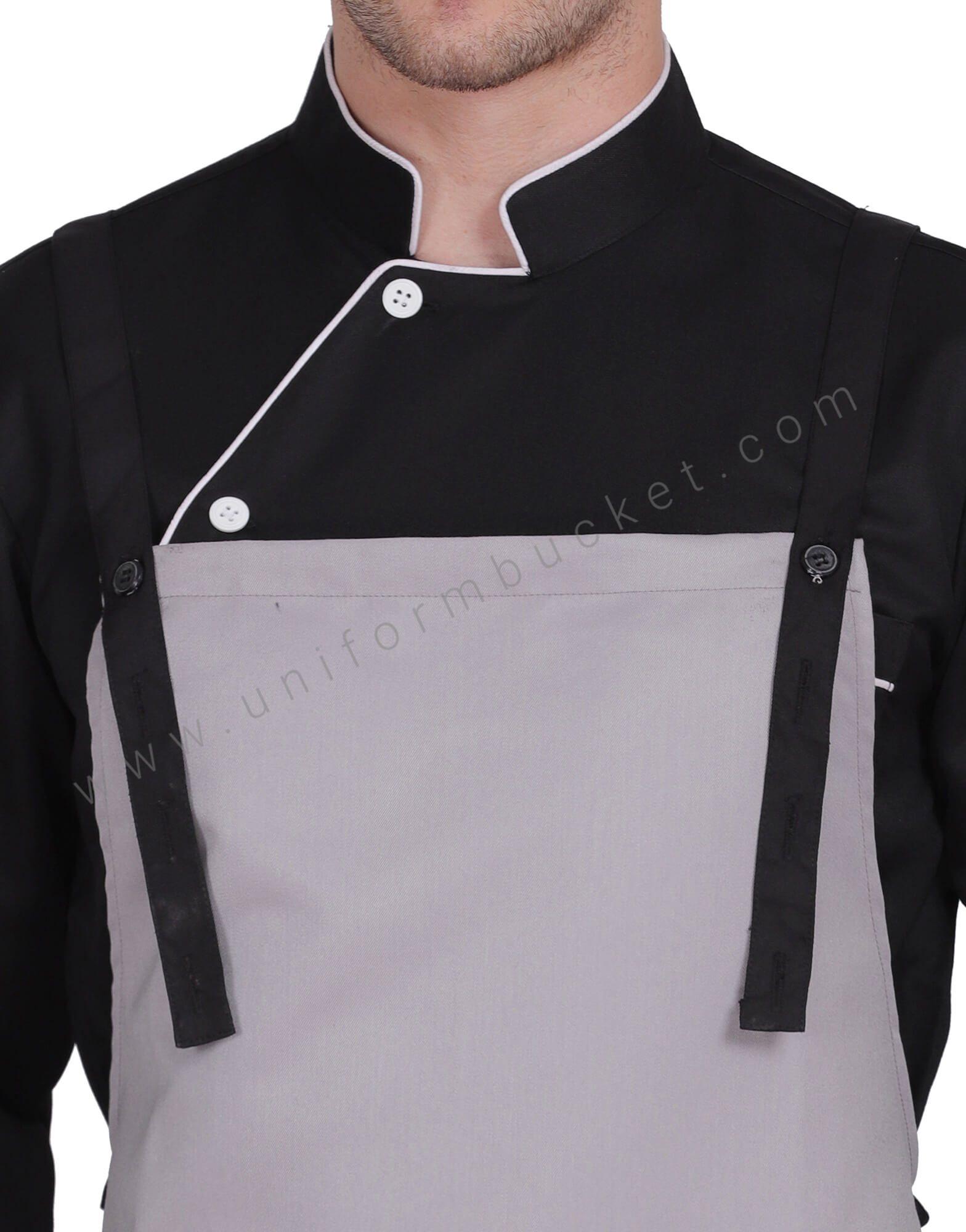 Double Adjustable  Stripes Chef Apron