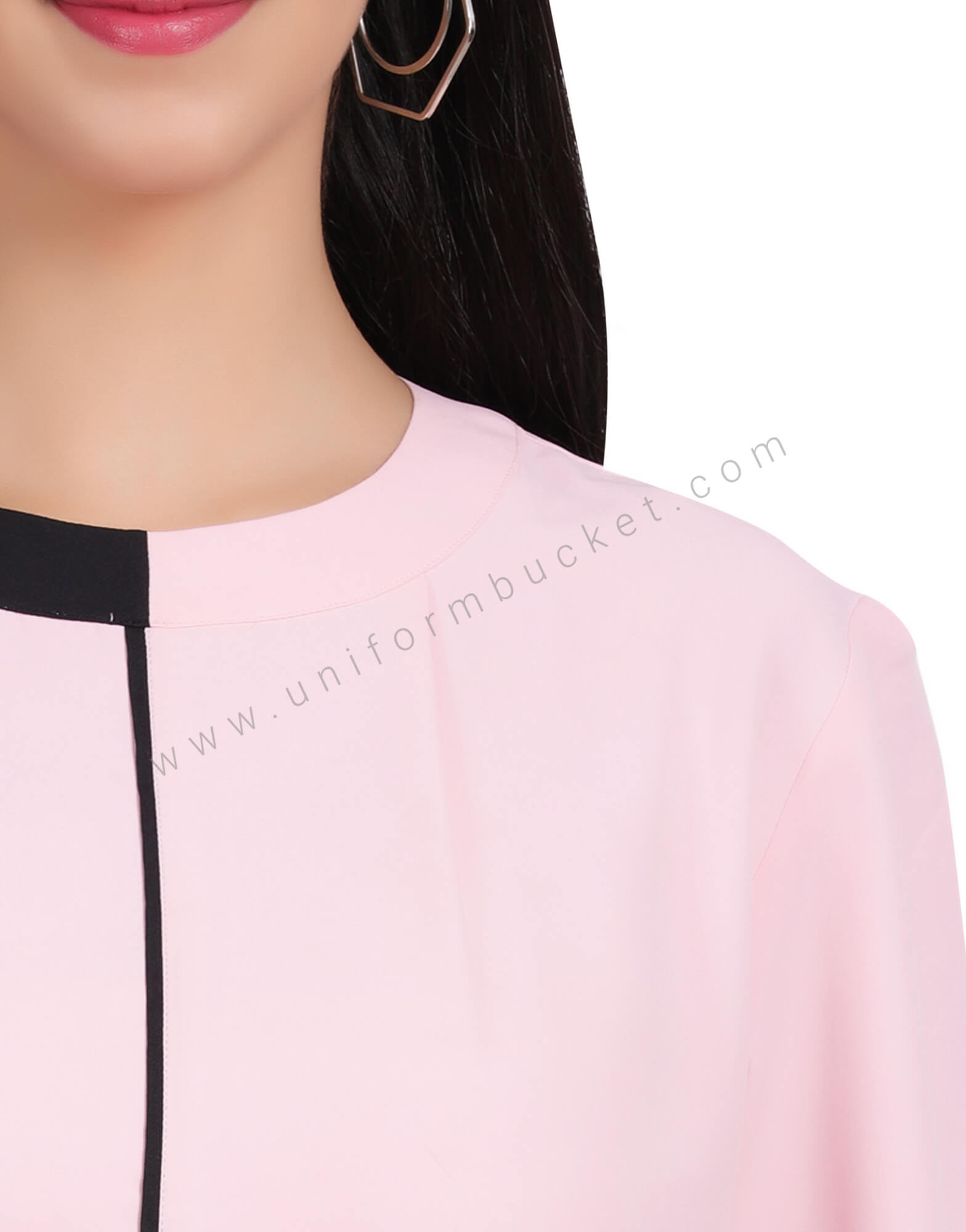 FEMALE SHIRT WITH BLACK TRIM