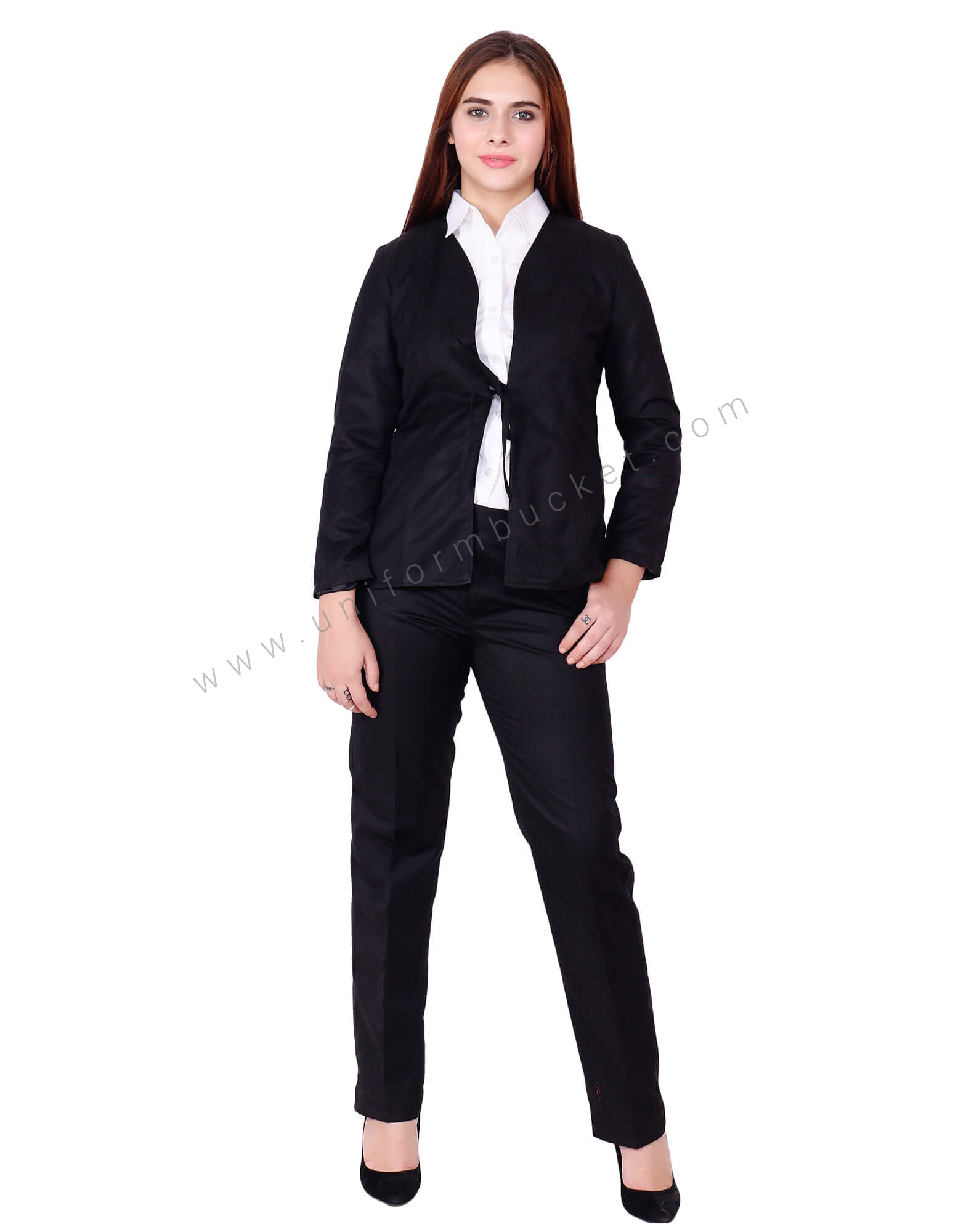 Office Jacket With Draw Strings