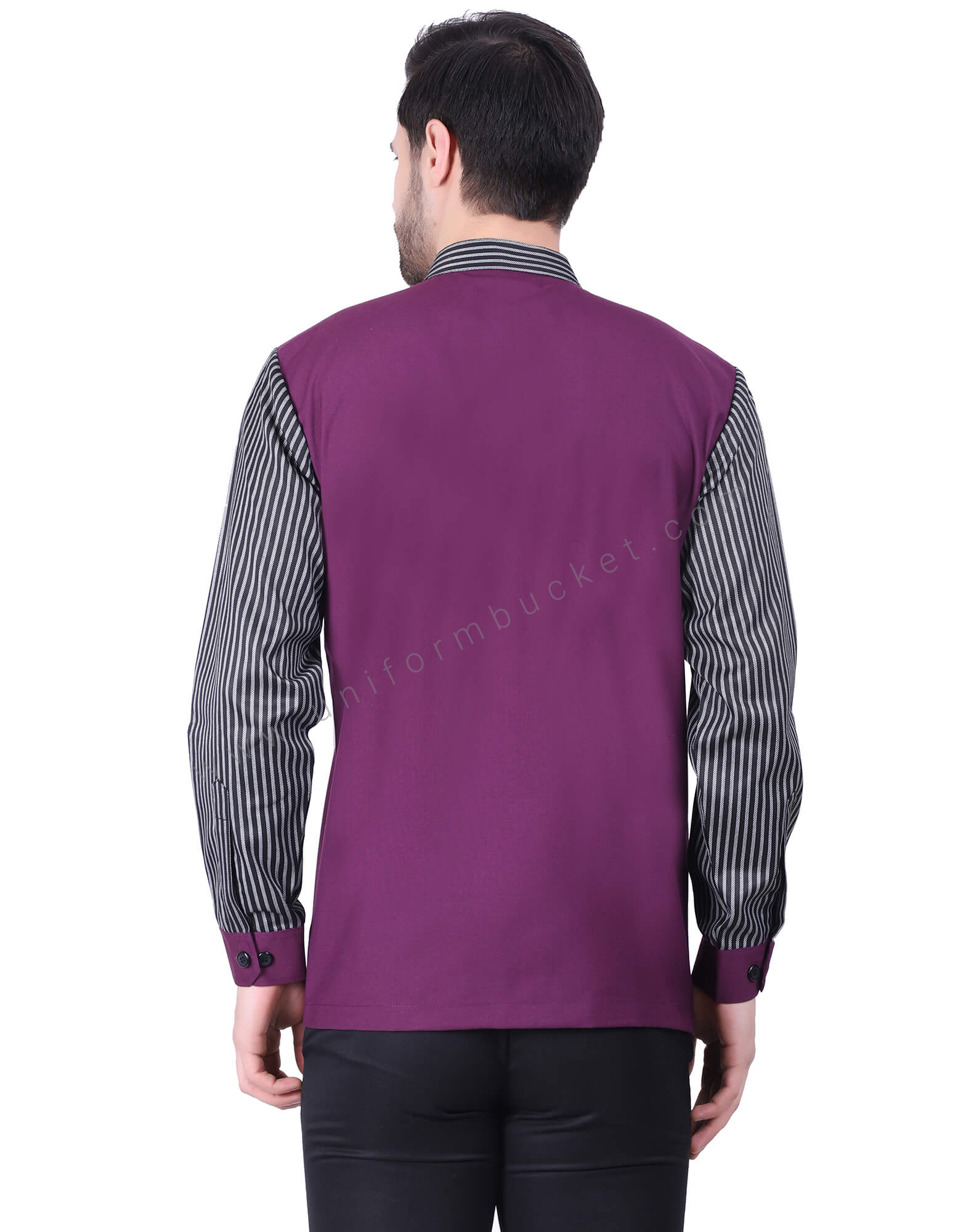 Magenta Shirt With Zebra Pattern