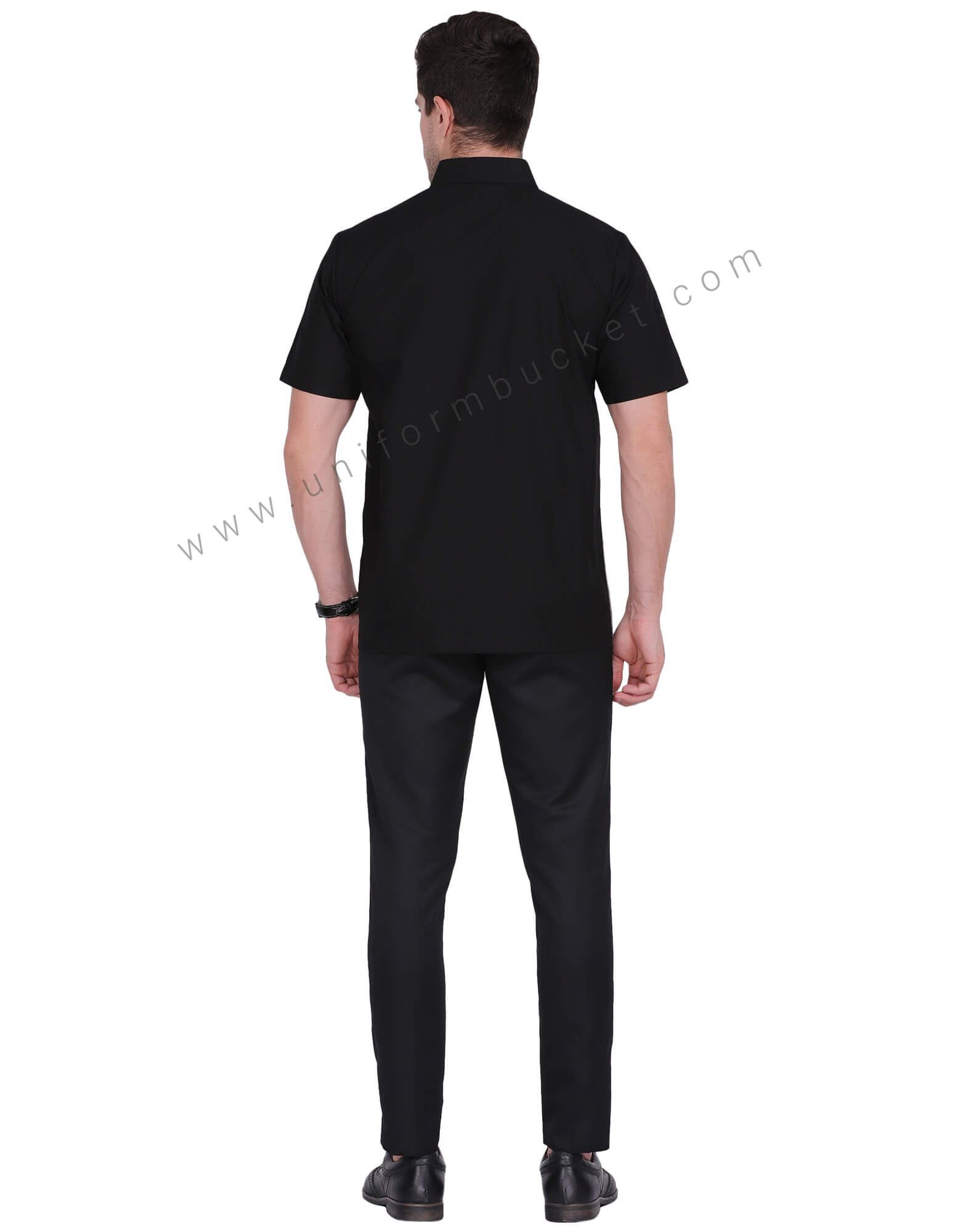 MALE BLACK  SHIRT FOR WAITER