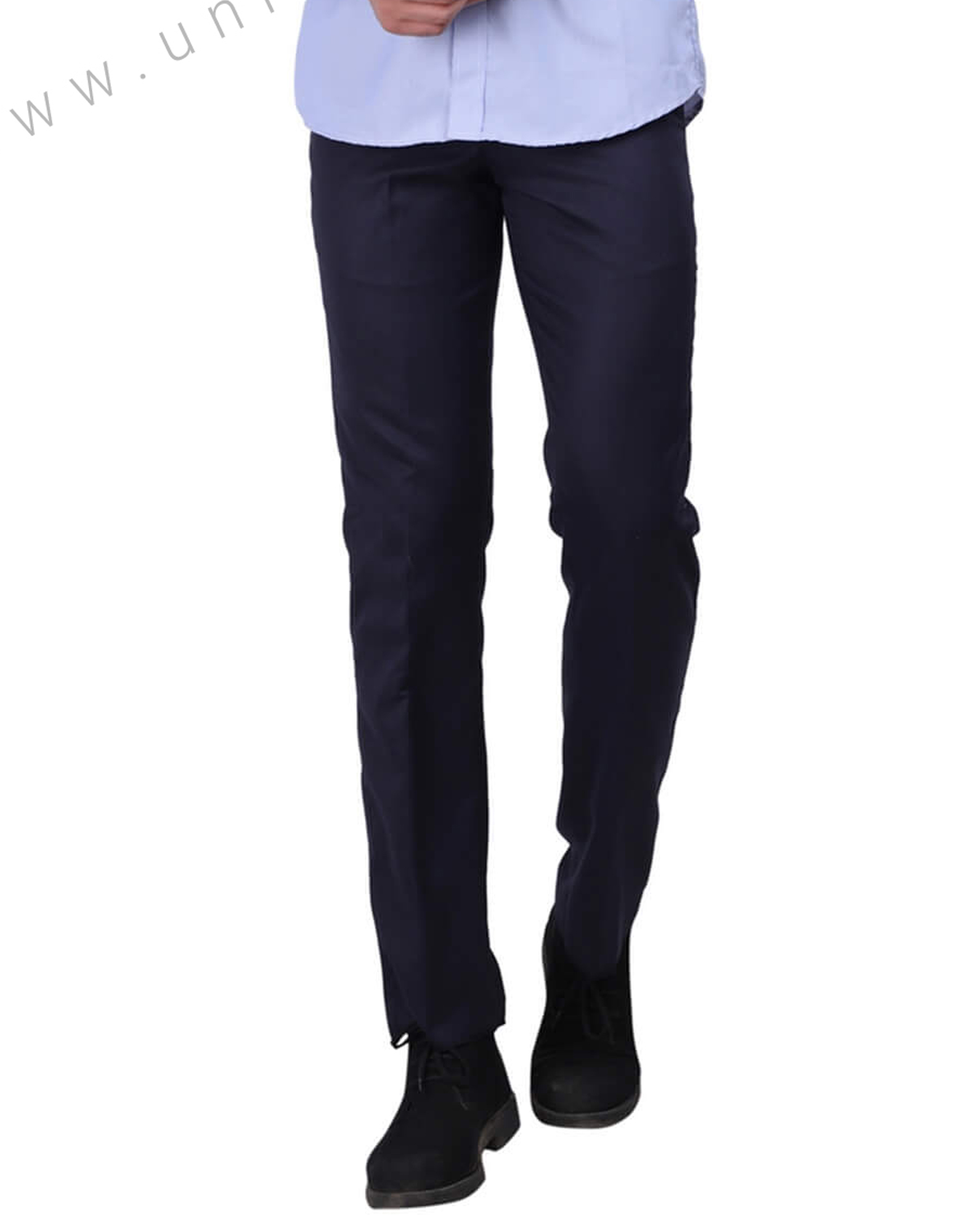 Buy Men Blue Slim Fit Solid Casual Trousers Online  800532  Allen Solly