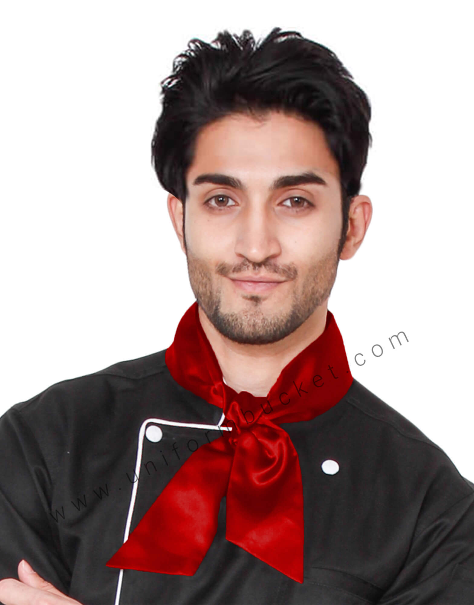 Red Satin Scarf