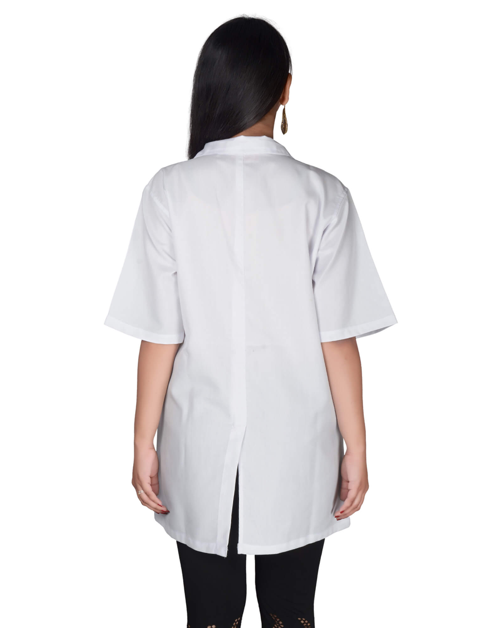 Buy Short Sleeve Lab Coat For Female Online @ Best Prices in India