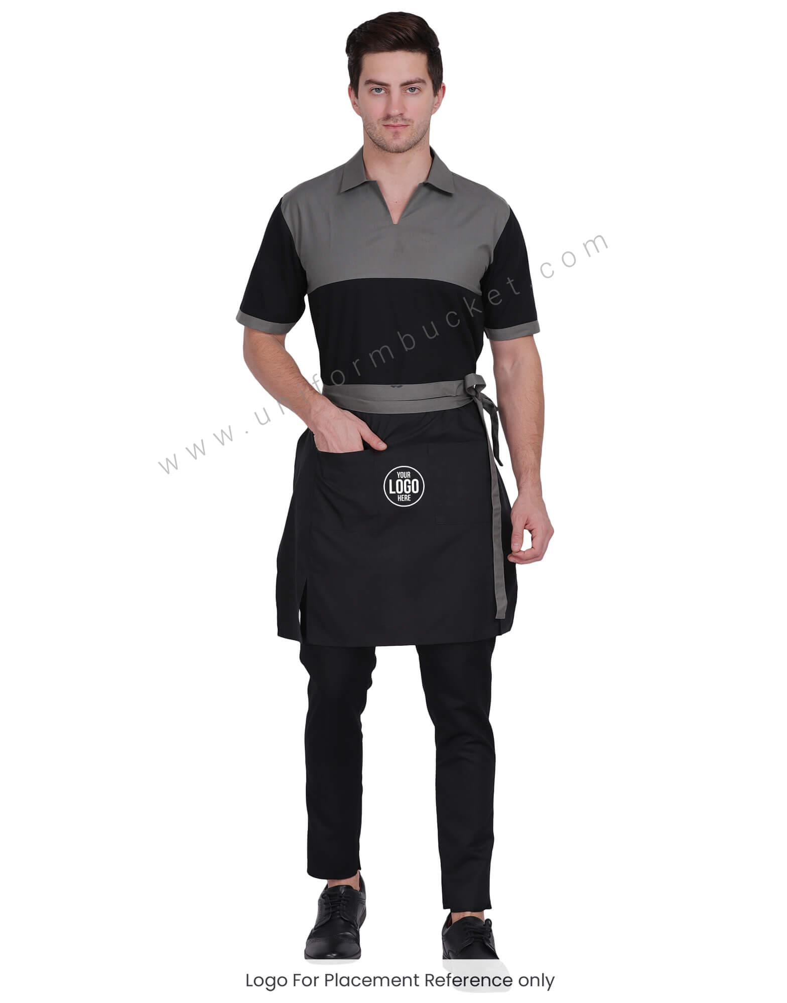 Stylish Apron With Side slit