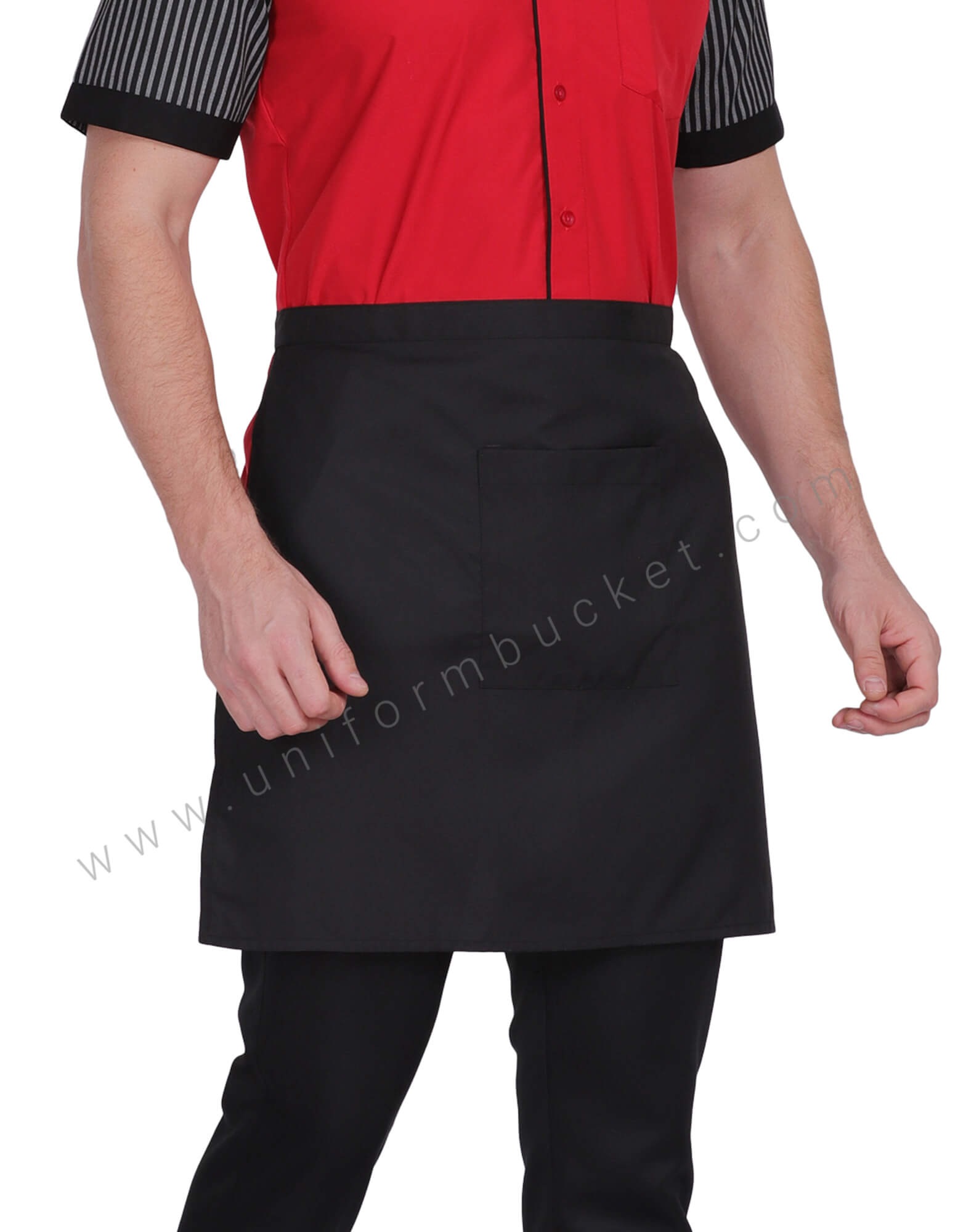 Buy Waiter Apron With One Center Pocketunisex Online Best Prices In India Uniform Bucket