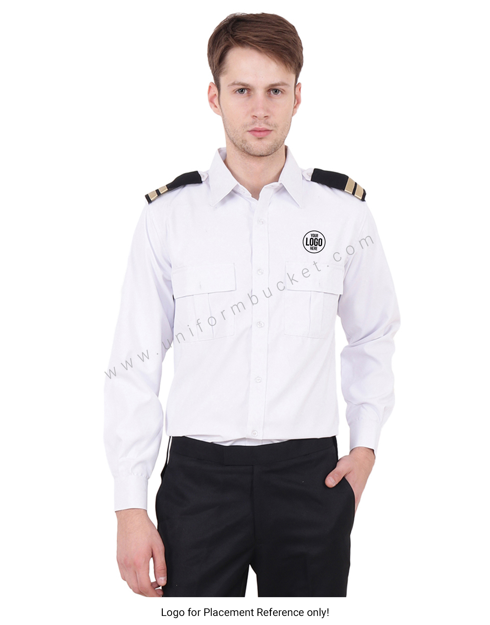 Buy White Security Guard Shirt For Men Online Best Prices In India