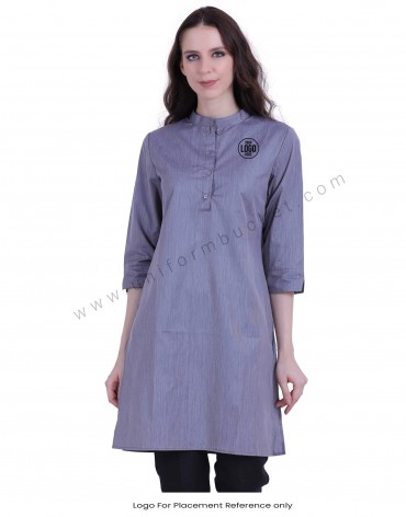 Grey kurti outlet online