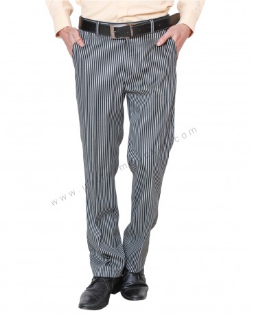 Buy Sojanya Gold  Off White Striped Trousers for Men Online  Tata CLiQ